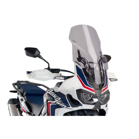 PUIG CUPOLINO TOURING REGOLABILE HONDA AFRICA TWIN 2016-2019 FUME CHIARO PUIG CUPOLINO TOURING REGOLABILE HONDA AFRICA TWIN 2016-2019 FUME CHIARO