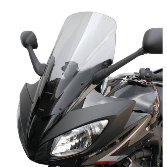 PUIG CUPOLINO TOURING YAMAHA FZ6 FAZER S2 2007-2010 FUME CHIARO PUIG CUPOLINO TOURING YAMAHA FZ6 FAZER S2 2007-2010 FUME CHIARO