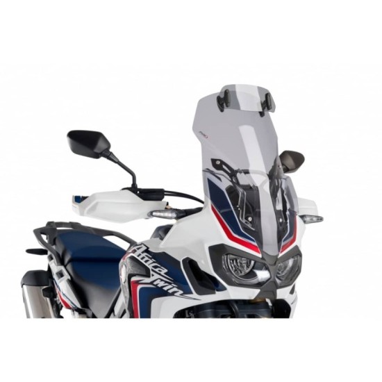 PUIG CUPOLINO TOURING-VISIERA HONDA AFRICA TWIN ADVENTURE SPORTS 2018-2019 FUME CHIARO PUIG CUPOLINO TOURING-VISIERA HONDA AFRICA TWIN ADVENTURE SPORTS 2018-2019 FUME CHIARO
