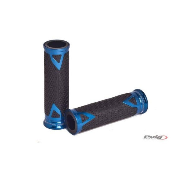 PUIG MANOPOLE MODELLO HI-TECH RADIKAL COLORE BLU - COD. 6325A - Lunghezza: 119 mm. PUIG MANOPOLE MODELLO HI-TECH RADIKAL COLORE BLU - COD. 6325A - Lunghezza: 119 mm.