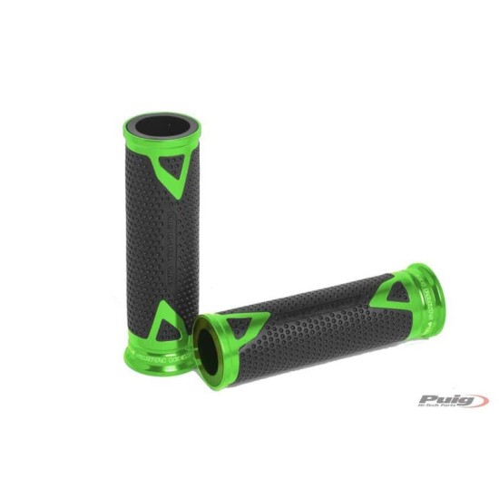 PUIG MANOPOLE MODELLO HI-TECH RADIKAL COLORE VERDE - COD. 6325V - Lunghezza: 119 mm. PUIG MANOPOLE MODELLO HI-TECH RADIKAL COLORE VERDE - COD. 6325V - Lunghezza: 119 mm.