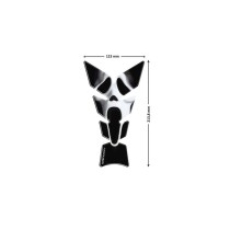 PUIG ADESIVI PROTEZIONE SERBATOIO MODELLO SCREAM NERO - COD. 9602N -  Protegge la moto da graffi e raggi UV. PUIG ADESIVI PROTEZIONE SERBATOIO MODELLO SCREAM NERO - COD. 9602N -  Protegge la moto da graffi e raggi UV.