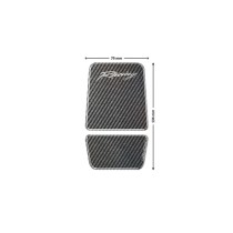 PUIG ADESIVI PROTEZIONE SERBATOIO MODELLO MINI CARBON LOOK - COD. 2560C -  Protegge la moto da graffi e raggi UV. PUIG ADESIVI PROTEZIONE SERBATOIO MODELLO MINI CARBON LOOK - COD. 2560C -  Protegge la moto da graffi e raggi UV.