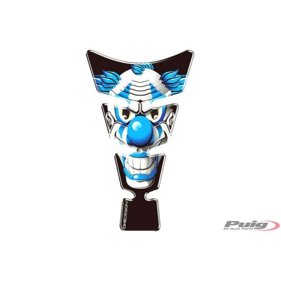 PUIG ADESIVI PROTEZIONE SERBATOIO MODELLO CLOWN BLU - COD. 9305A -  Protegge la moto da graffi e raggi UV.