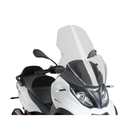 PUIG CUPOLINO V-TECH LINE TOURING PIAGGIO MP3 400 BUSINESS 2021-2022 TRASPARENTE PUIG CUPOLINO V-TECH LINE TOURING PIAGGIO MP3 400 BUSINESS 2021-2022 TRASPARENTE