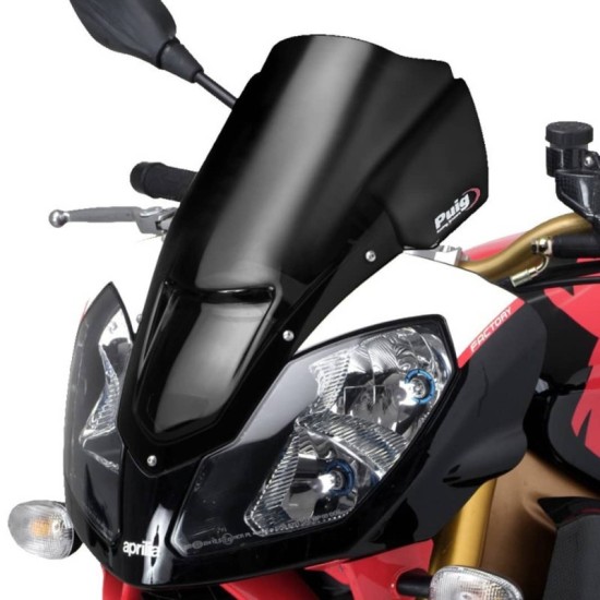 PUIG CUPOLINO Z-RACING APRILIA TUONO 1000R 2006-2010 NERO PUIG CUPOLINO Z-RACING APRILIA TUONO 1000R 2006-2010 NERO
