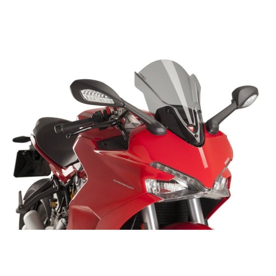 PUIG CUPOLINO Z-RACING DUCATI SUPERSPORT 939/S 2017-2020 FUME CHIARO PUIG CUPOLINO Z-RACING DUCATI SUPERSPORT 939/S 2017-2020 FUME CHIARO