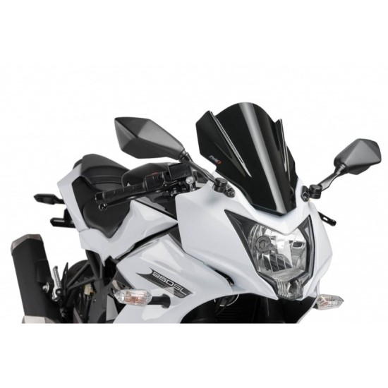 PUIG CUPOLINO Z-RACING KAWASAKI NINJA 250SL 2015-2016 NERO PUIG CUPOLINO Z-RACING KAWASAKI NINJA 250SL 2015-2016 NERO