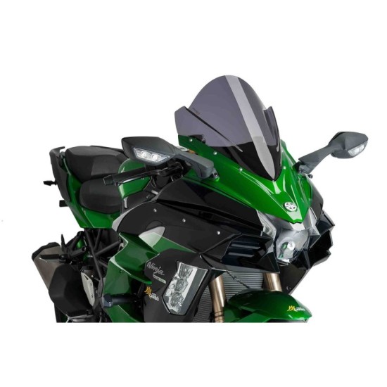 PUIG CUPOLINO Z-RACING KAWASAKI NINJA H2 SX SE 2022-2023 FUME SCURO PUIG CUPOLINO Z-RACING KAWASAKI NINJA H2 SX SE 2022-2023 FUME SCURO