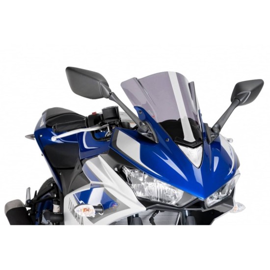 PUIG CUPOLINO Z-RACING YAMAHA YZF-R3 2015-2018 FUME CHIARO PUIG CUPOLINO Z-RACING YAMAHA YZF-R3 2015-2018 FUME CHIARO