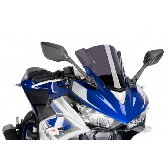 PUIG CUPOLINO Z-RACING YAMAHA YZF-R3 2015-2018 FUME SCURO PUIG CUPOLINO Z-RACING YAMAHA YZF-R3 2015-2018 FUME SCURO