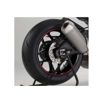 PUIG ADESIVI CERCHI PREMIUM ROSSO FLUO - Kit con 8 strisce adesive, protegge la moto da graffi e raggi UV - COD. 8431R PUIG ADESIVI CERCHI PREMIUM ROSSO FLUO - Kit con 8 strisce adesive, protegge la moto da graffi e raggi UV - COD. 8431R