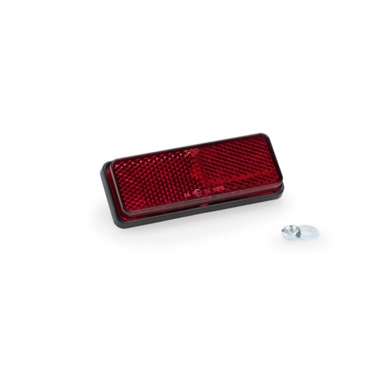 PUIG RICAMBIO CATARIFRANGENTE SENZA STAFFA COLORE ROSSO - Viene fornito SOLO il catarifrangente - Dimensioni: 8.8x3.4 cm - PUIG RICAMBIO CATARIFRANGENTE SENZA STAFFA COLORE ROSSO - Viene fornito SOLO il catarifrangente - Dimensioni: 8.8x3.4 cm -