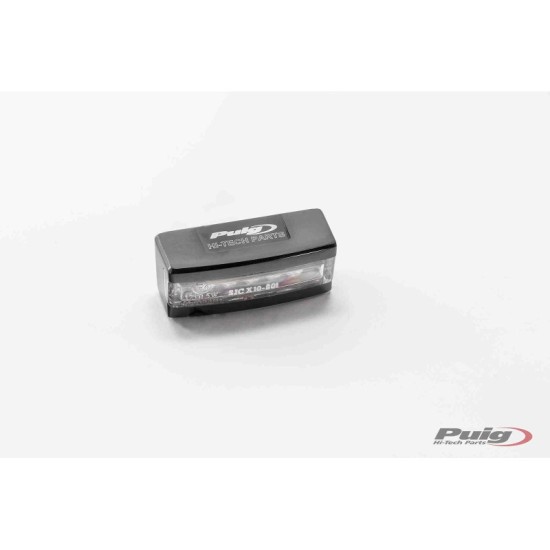 PUIG LUCI TARGA MODELLO ALU COLORE NERO - Luce targa led. Materiale: alluminio anodizzato - Dimensioni: 45x20 mm - Omologato PUIG LUCI TARGA MODELLO ALU COLORE NERO - Luce targa led. Materiale: alluminio anodizzato - Dimensioni: 45x20 mm - Omologato