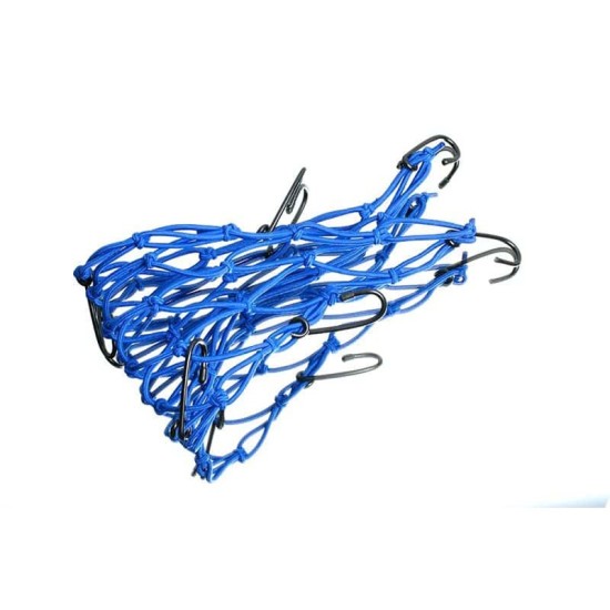PUIG RETE ELASTICA PORTA-OGGETTI BLU - COD. 0788A - Perfetta per portare oggetti nel sellino posteriore. Dimensioni: 350x350 mm. PUIG RETE ELASTICA PORTA-OGGETTI BLU - COD. 0788A - Perfetta per portare oggetti nel sellino posteriore. Dimensioni: 350x350 mm.