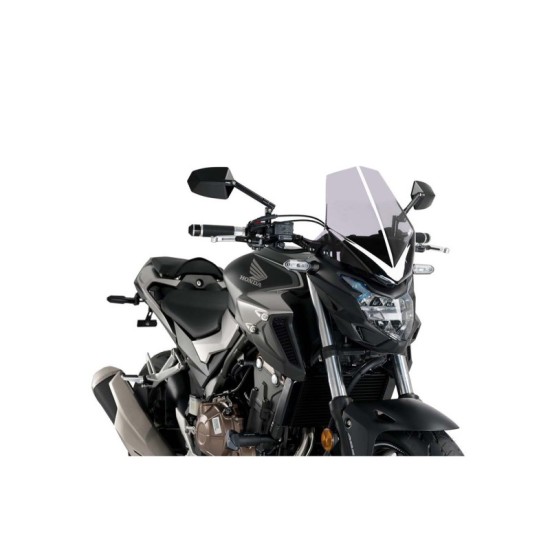 PUIG CUPOLINO NAKED N.G. TOURING HONDA CB500F 2022-2023 FUME CHIARO PUIG CUPOLINO NAKED N.G. TOURING HONDA CB500F 2022-2023 FUME CHIARO