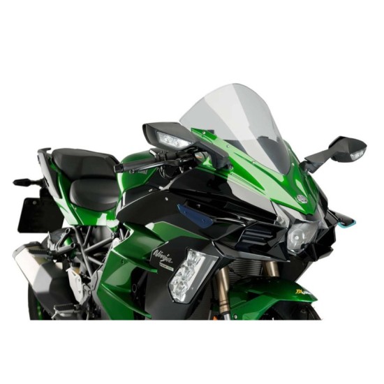 PUIG SPOILER DOWNFORCE SPORT KAWASAKI NINJA H2 SX 2018-2019 BLU PUIG SPOILER DOWNFORCE SPORT KAWASAKI NINJA H2 SX 2018-2019 BLU