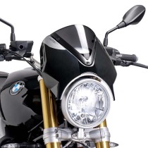 PUIG CUPOLINO RETRO BMW R NINE T 2017-2022 FUME SCURO-NERO PUIG CUPOLINO RETRO BMW R NINE T 2017-2022 FUME SCURO-NERO
