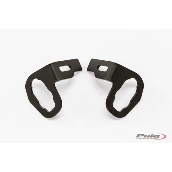 PUIG SUPPORTI FRECCE OEM PORTATARGA PUIG KAWASAKI ER-6N 2012-2016 NERO