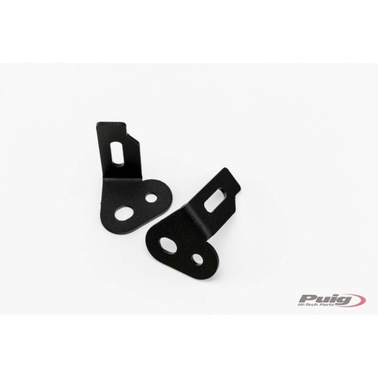 PUIG SUPPORTI FRECCE OEM PORTATARGA PUIG TRIUMPH SPEED TRIPLE RS 2021-2023 NERO PUIG SUPPORTI FRECCE OEM PORTATARGA PUIG TRIUMPH SPEED TRIPLE RS 2021-2023 NERO