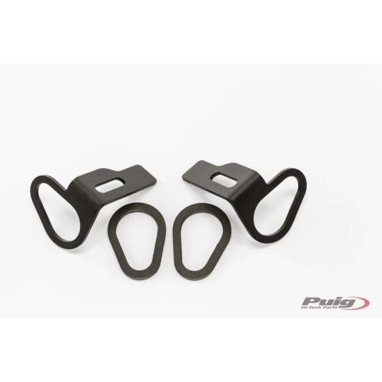 PUIG SUPPORTI FRECCE OEM PORTATARGA PUIG YAMAHA XSR700 2016-2020 NERO