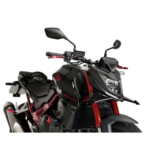 PUIG SPOILER ANTERIORE DOWNFORCE NAKED HONDA CB750 HORNET 2023 NERO PUIG SPOILER ANTERIORE DOWNFORCE NAKED HONDA CB750 HORNET 2023 NERO