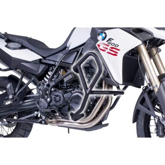 PUIG BARRE DI PROTEZIONE MOTORE BMW F800 GS 2013-2017 NERO