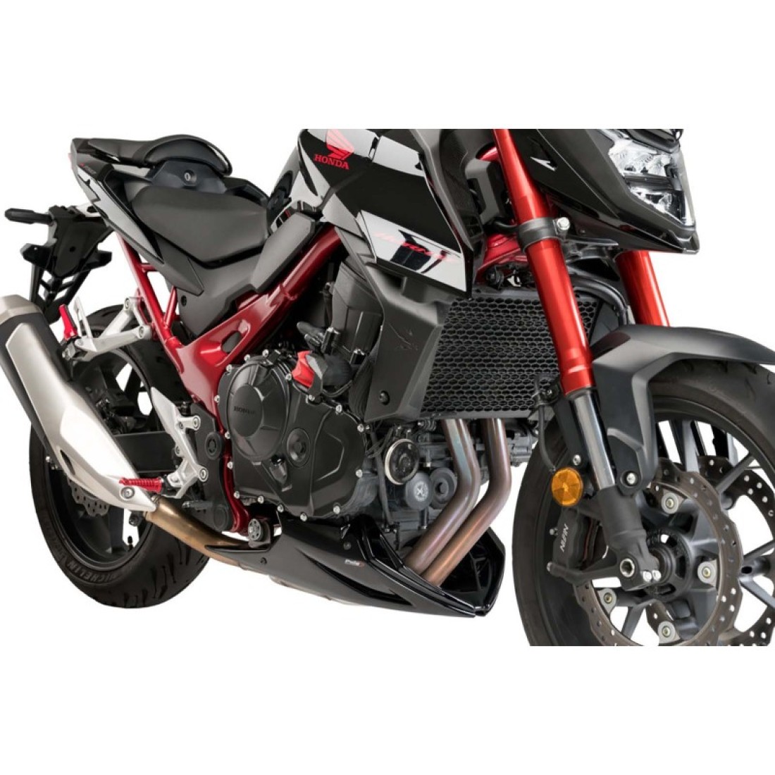 SUZUKI GSX-8S 2024 Parafanghi posteriori - Nero opaco