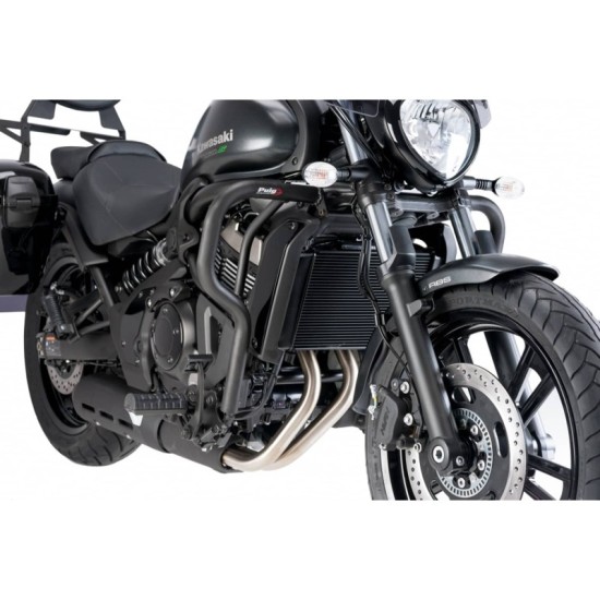 PUIG BARRE DI PROTEZIONE MOTORE KAWASAKI VULCAN S 2015-2023 NERO