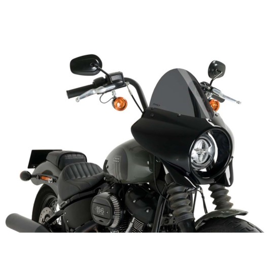 PUIG CUPOLINO SEMICARENATO TOURING MIRAGE HARLEY D. SOFTAIL STREET BOB FXBB 2021-2023 FUME SCURO PUIG CUPOLINO SEMICARENATO TOURING MIRAGE HARLEY D. SOFTAIL STREET BOB FXBB 2021-2023 FUME SCURO