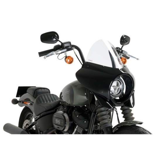 PUIG CUPOLINO SEMICARENATO TOURING MIRAGE HARLEY D. SOFTAIL STREET BOB FXBB 2021-2023 TRASPARENTE PUIG CUPOLINO SEMICARENATO TOURING MIRAGE HARLEY D. SOFTAIL STREET BOB FXBB 2021-2023 TRASPARENTE