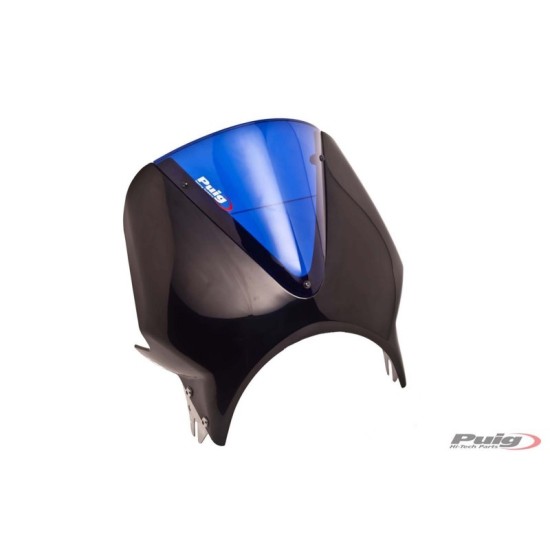 PUIG CUPOLINO UNIV. VISION KAWASAKI Z900 RS 2021-2023 NERO-BLU PUIG CUPOLINO UNIV. VISION KAWASAKI Z900 RS 2021-2023 NERO-BLU