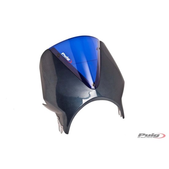 PUIG CUPOLINO UNIV. VISION KAWASAKI Z900 RS SE 2022-2023 CARBON-BLU PUIG CUPOLINO UNIV. VISION KAWASAKI Z900 RS SE 2022-2023 CARBON-BLU