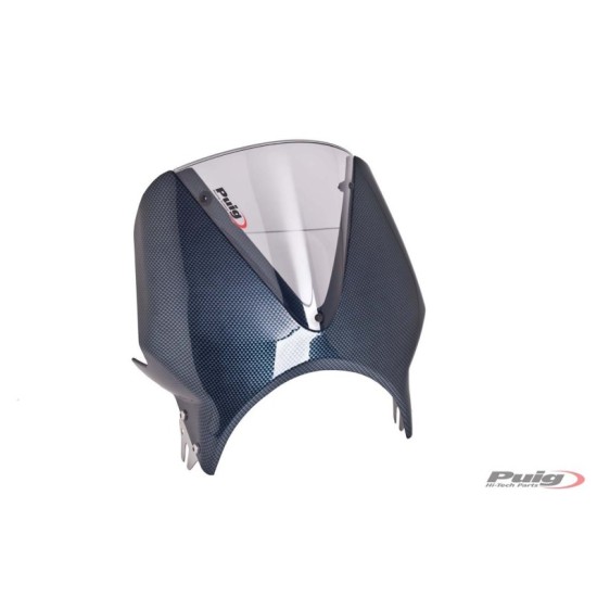 PUIG CUPOLINO UNIV. VISION KAWASAKI Z900 RS SE 2022-2023 CARBON-FUME CHIARO PUIG CUPOLINO UNIV. VISION KAWASAKI Z900 RS SE 2022-2023 CARBON-FUME CHIARO