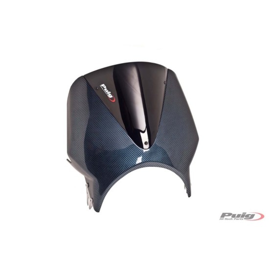PUIG CUPOLINO UNIV. VISION KAWASAKI Z900 RS SE 2022-2023 CARBON-NERO PUIG CUPOLINO UNIV. VISION KAWASAKI Z900 RS SE 2022-2023 CARBON-NERO