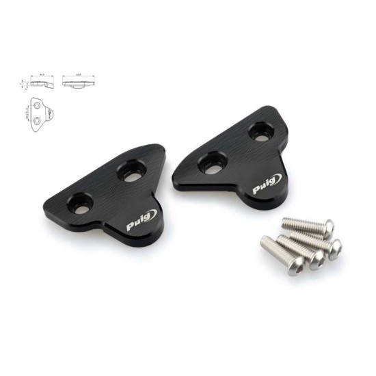 PUIG TAPPO FORO SPECCHIETTO YAMAHA YZF-R1 2015-2016 NERO