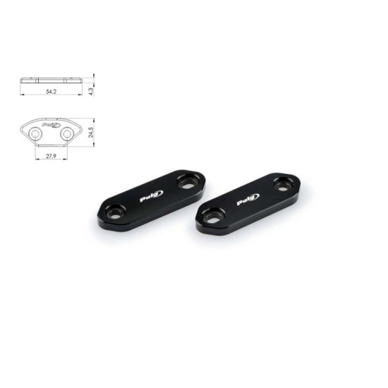 PUIG TAPPO FORO SPECCHIETTO KAWASAKI NINJA 250 SL 2015-2016 NERO PUIG TAPPO FORO SPECCHIETTO KAWASAKI NINJA 250 SL 2015-2016 NERO