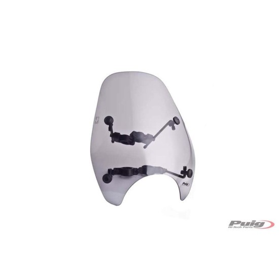 PUIG CUPOLINO CUSTOM I KAWASAKI W800 2011-2023 FUME CHIARO PUIG CUPOLINO CUSTOM I KAWASAKI W800 2011-2023 FUME CHIARO