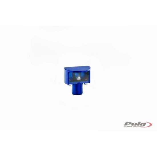 PUIG LUCE TARGA A LED MODELLO MAT BLU - Dimensioni: 40x24 mm. - Materiale: plastica. - COD. 2555A