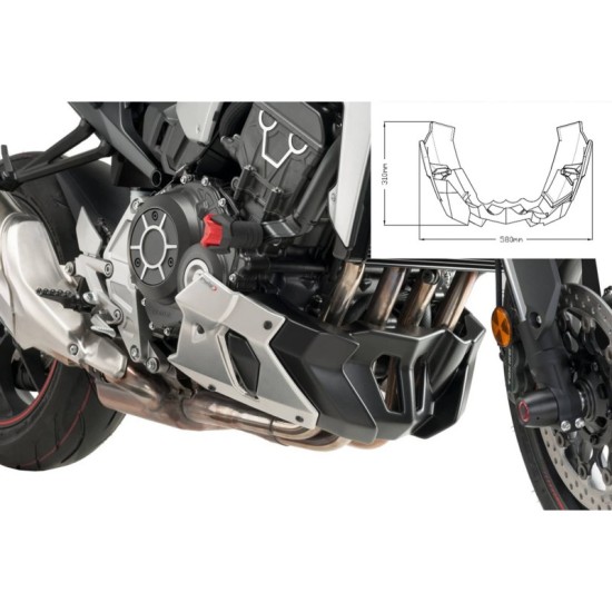 PUIG PUNTALE HONDA CB1000R NEO SPORTS CAFE 2018-2020 NERO OPACO PUIG PUNTALE HONDA CB1000R NEO SPORTS CAFE 2018-2020 NERO OPACO