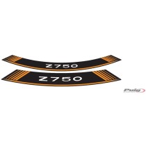 PUIG ADESIVI CERCHI KAWASAKI Z750 ARANCIONE - Il set consiste di 8 strisce adesive - COD. 5545T PUIG ADESIVI CERCHI KAWASAKI Z750 ARANCIONE - Il set consiste di 8 strisce adesive - COD. 5545T