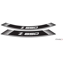 PUIG ADESIVI CERCHI KAWASAKI Z650 BIANCO - Il set consiste di 8 strisce adesive - COD. 9290B PUIG ADESIVI CERCHI KAWASAKI Z650 BIANCO - Il set consiste di 8 strisce adesive - COD. 9290B