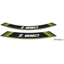 PUIG ADESIVI CERCHI KAWASAKI Z650 VERDE - Il set consiste di 8 strisce adesive - COD. 9290V PUIG ADESIVI CERCHI KAWASAKI Z650 VERDE - Il set consiste di 8 strisce adesive - COD. 9290V