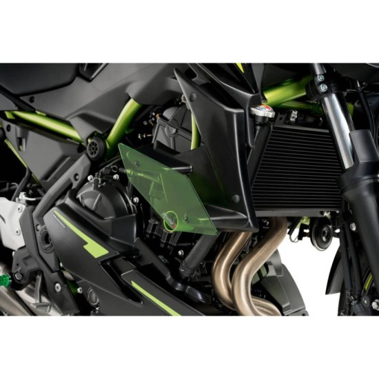 PUIG SPOILER DOWNFORCE NAKED KAWASAKI Z650 2020-2023 VERDE