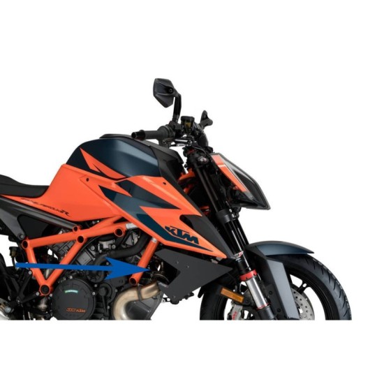 PUIG SPOILER DOWNFORCE NAKED KTM 1290 SUPERDUKE R EVO 2022-2023 NERO