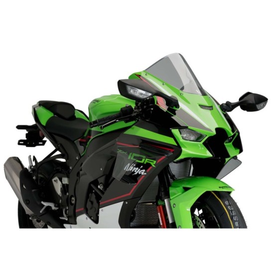 PUIG SPOILER DOWNFORCE RACE KAWASAKI ZX-2010R 2021-2023 FUME CHIARO