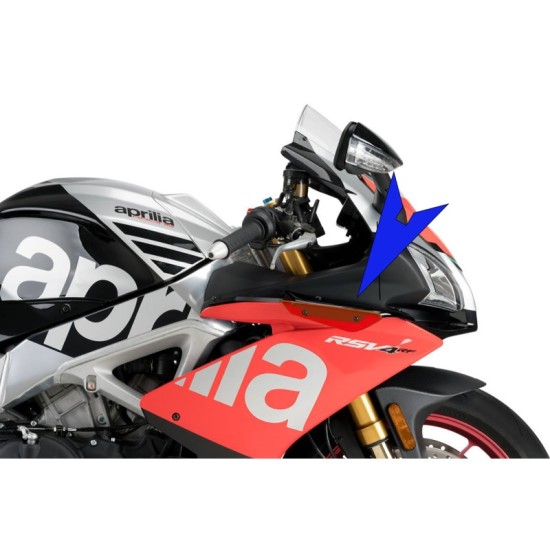 PUIG SPOILER DOWNFORCE SPORT APRILIA RSV4 RF/RR 2015-2020 ROSSO