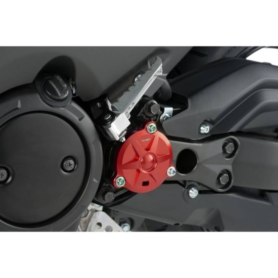 PUIG COPRI-PERNO FORCELLONE YAMAHA T-MAX 530 2012-2016 ROSSO