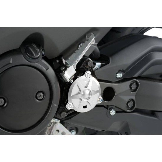 PUIG COPRI-PERNO FORCELLONE YAMAHA T-MAX 530 2012-2016 SILVER