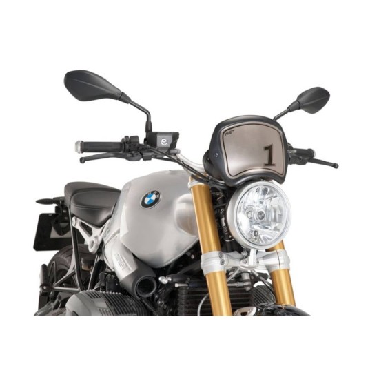 PUIG CARENATURA FRONTALE BMW R NINE T 2014-2016 NERO OPACO